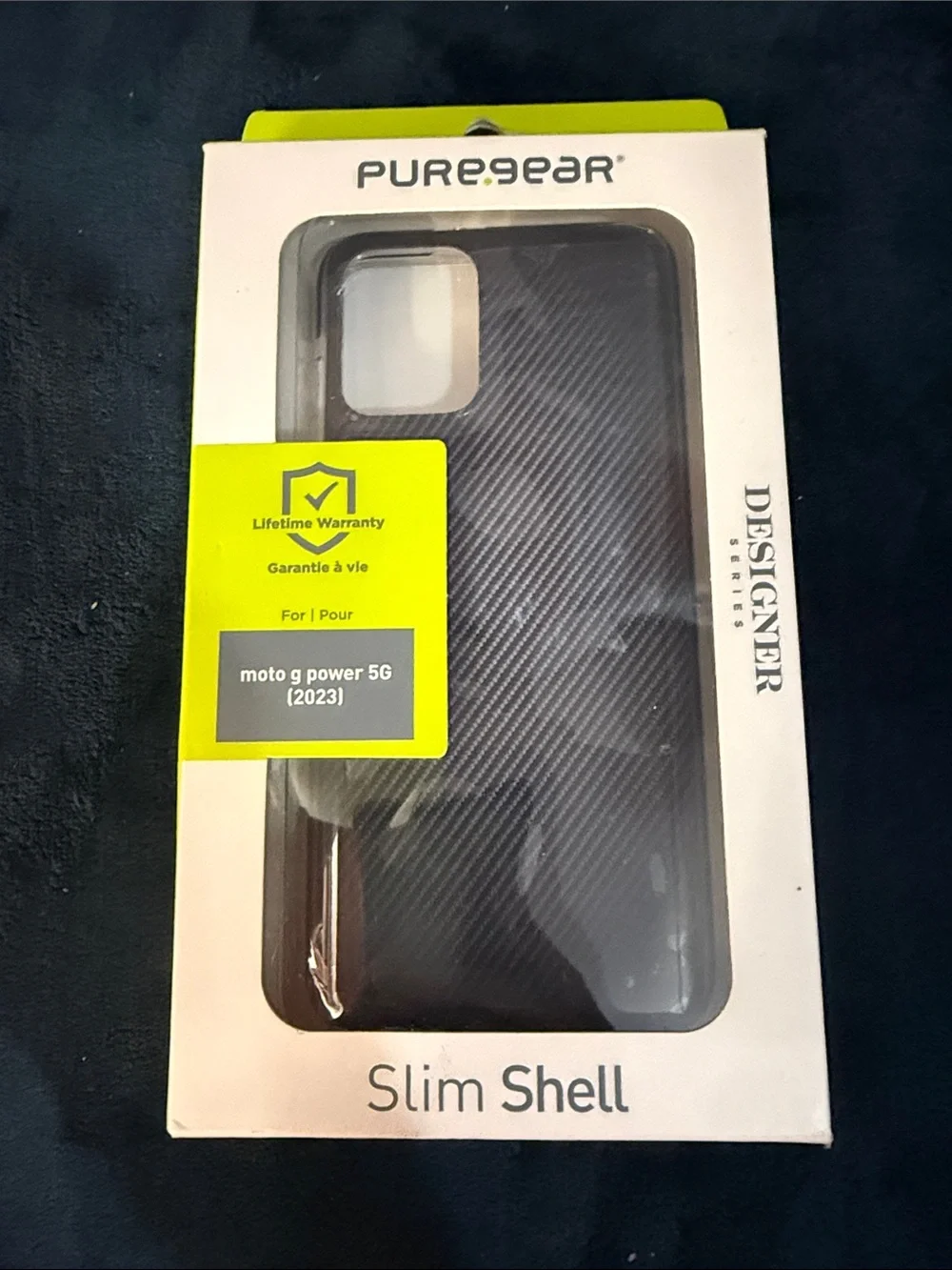 Slim Shell Case for moto g power 5G (2023) — Black